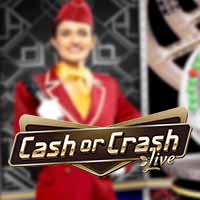 Cash or Crash online game logo by Evolution on one-casinonl.com
