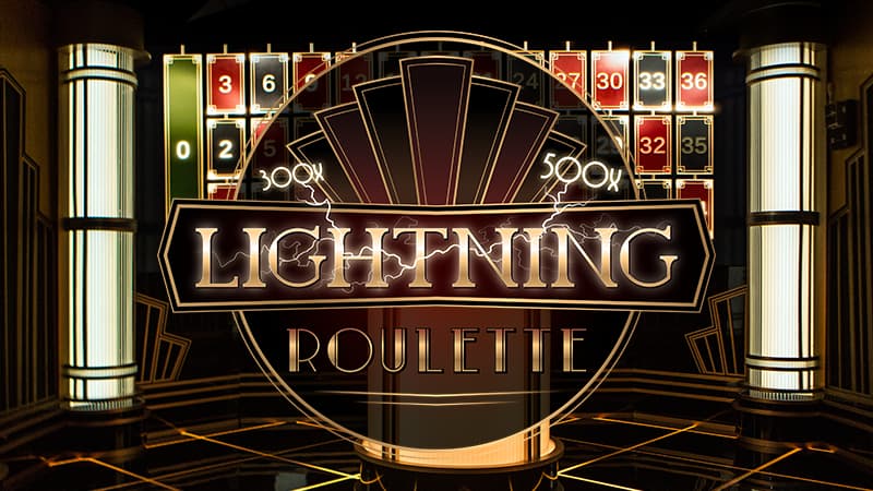 Lightning Roulette logo by Evolution OneCasino